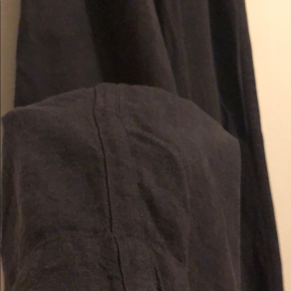 Linen wide leg crop pant - Picture 6 of 10